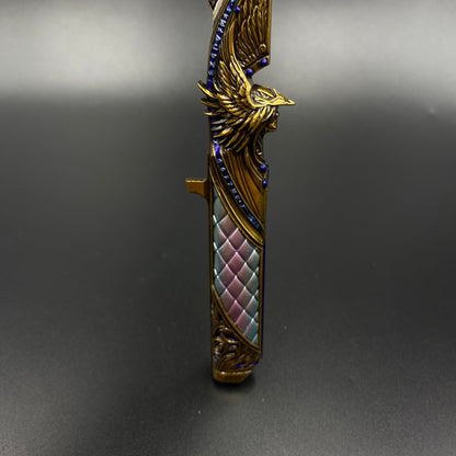 Dark Star Knife Mini Replica Delta Force Game Skin Alloy Collectible Knife Ornament
