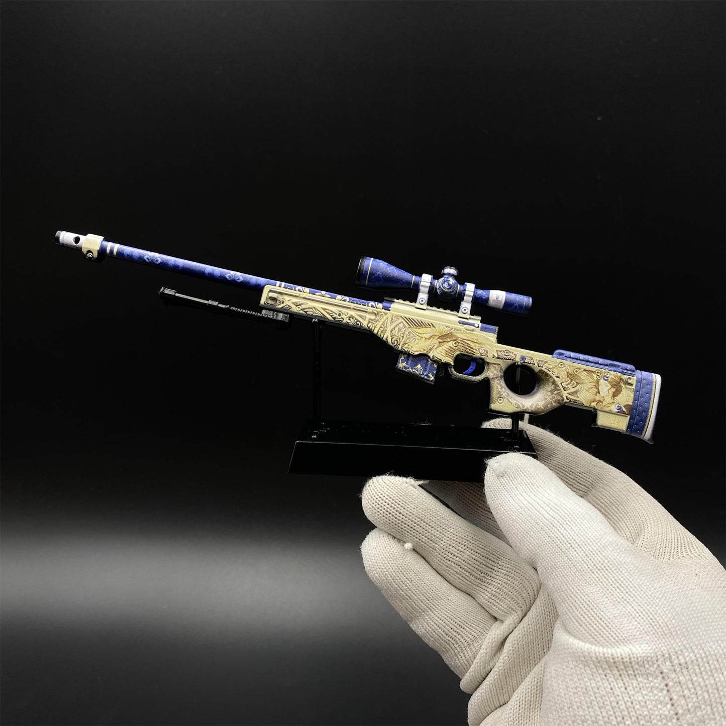Hot Game CS2 Queen's Gambit AWP Metal Replica Game Prop Collectible