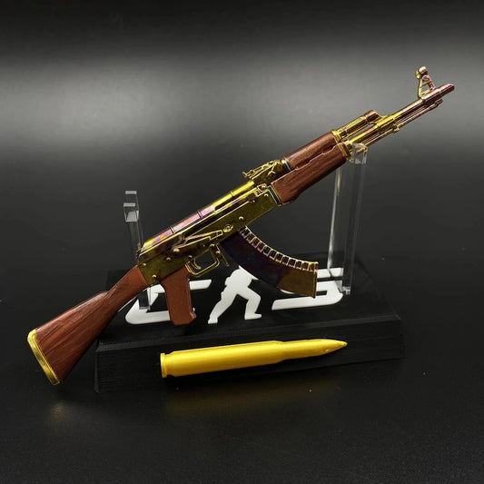 Hot Game CSGO AK‑47 Case Hardened Mini Metal Replica