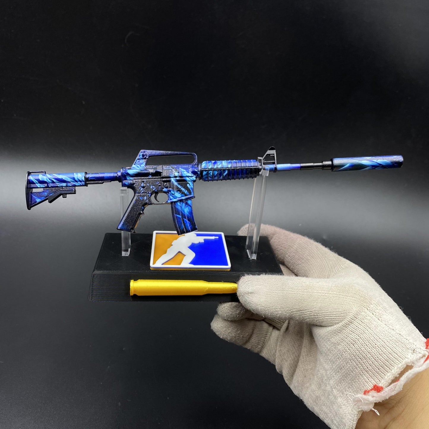 CS2 Nightmare M4A1-S Metal Replica Game Prop Collectible