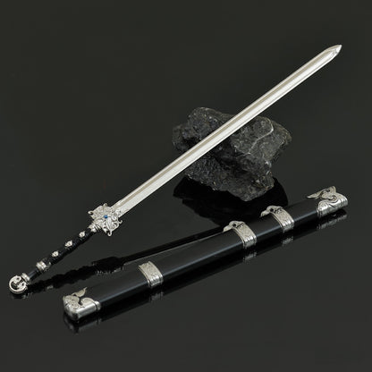 Chinese Wuxia Sword Replica Yu Lin Ling Sword from Sword of Coming Mini Wuxia Metal Sword Collectible
