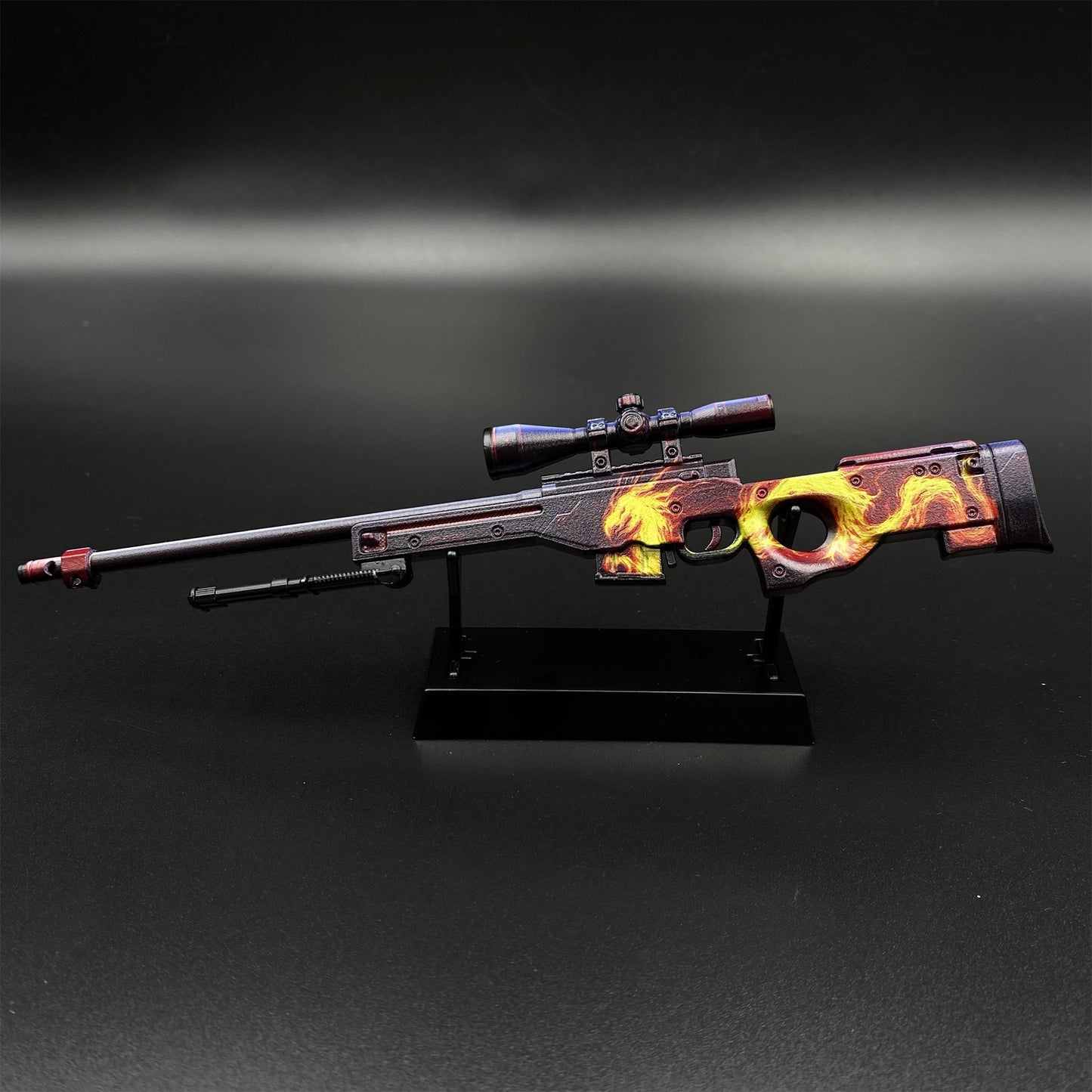 Hot Game CS2 Wildfire AWP Metal Replica Game Prop Collectible