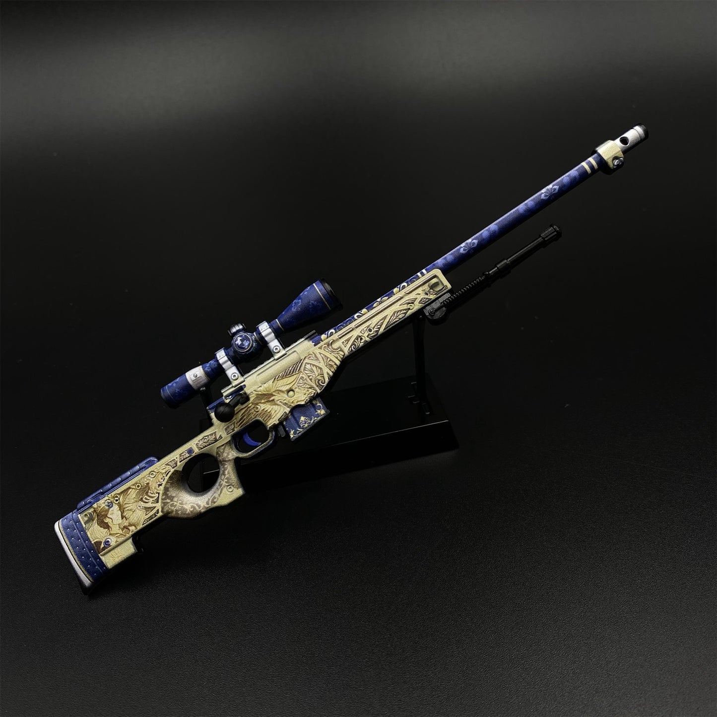 Hot Game CS2 Queen's Gambit AWP Metal Replica Game Prop Collectible