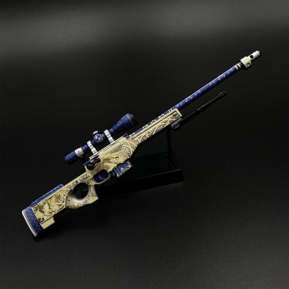 Hot Game CS2 Queen's Gambit AWP Metal Replica Game Prop Collectible