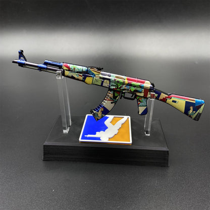 Hot Game CS2 AK47 Leet Museo Metal Replica Game Prop Collectible