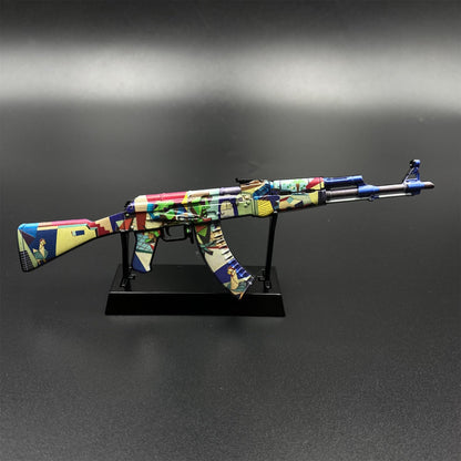 Hot Game CS2 AK47 Leet Museo Metal Replica Game Prop Collectible
