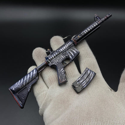 CS Hot Skin M4A4 Zubastick Miniature Mini Metal Replica For Collectible