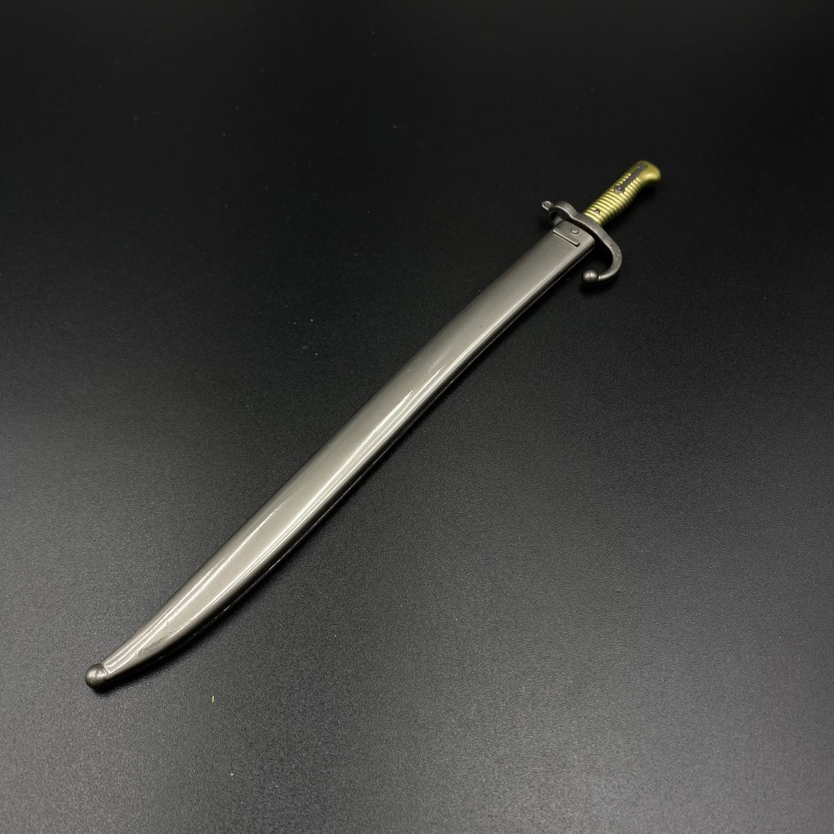Vintage Bayonet Mini Replica Chassepot Bayonet Mini Replica Metal Collectible