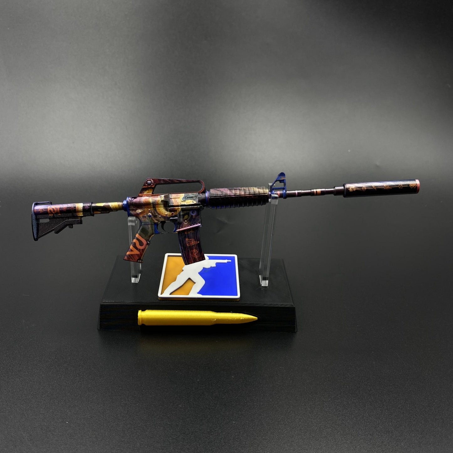 CS M4A1‑S Welcome to the Jungle Metal Gun Replica for Collectible