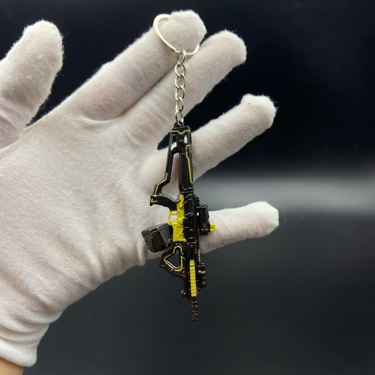 Delta Force M4A1 Gun Mini Alloy Rifle Replica Keychain