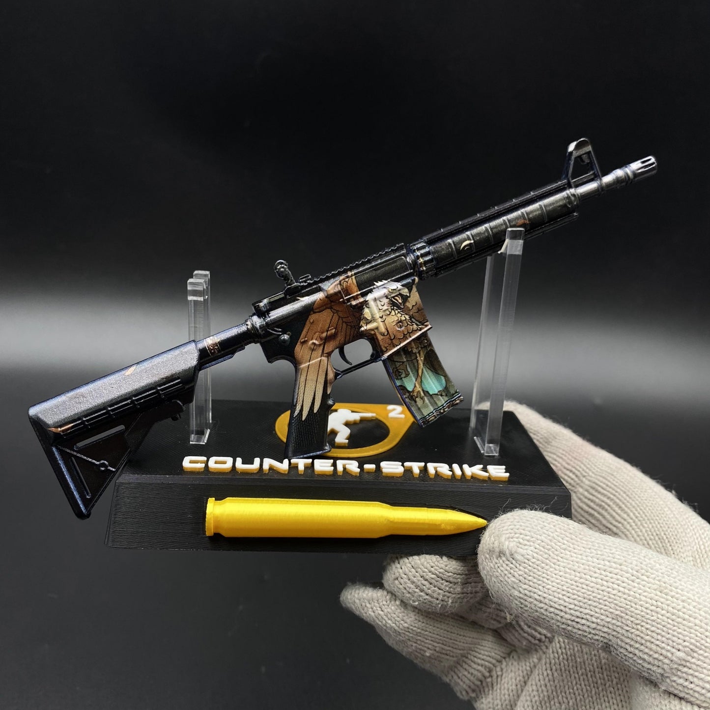 CS Hot Skin M4A4 Griffin Mini Metal Replica For Collectible