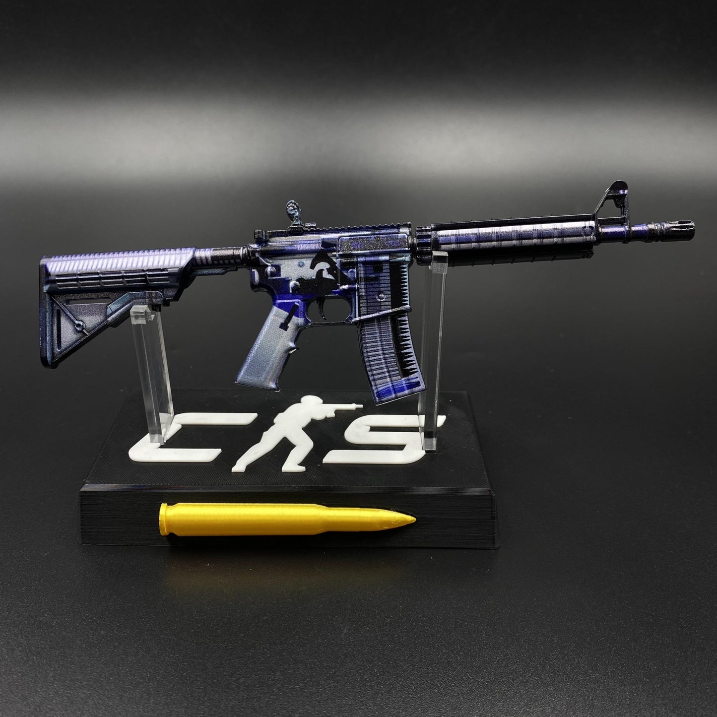 CS Game Skin M4A4 X‑Ray Mini Metal Game Replica For Collection