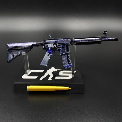 CS Game Skin M4A4 X‑Ray Mini Metal Game Replica For Collection