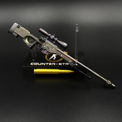 Hot Game CS2 The Prince AWP Metal Replica Game Prop Collectible