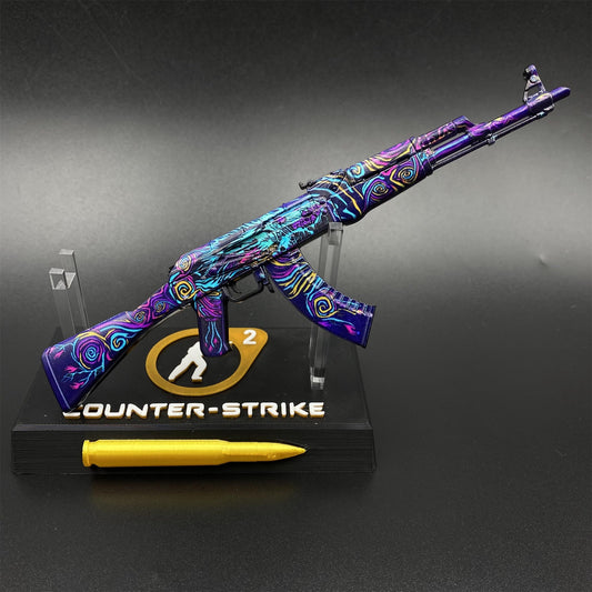 Hot Game CS2 Nightwish AK47 Metal Replica Game Prop Collectible