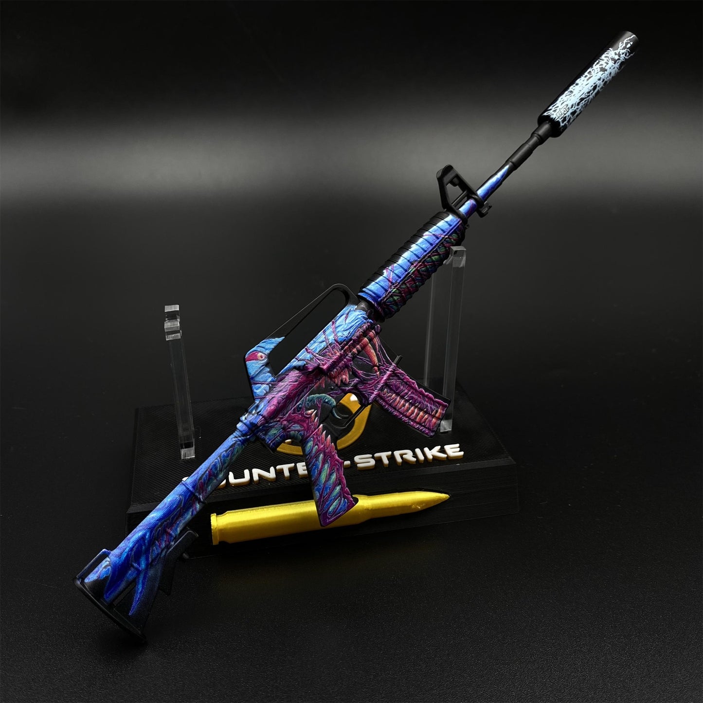 CS2 Game Peripheral - Hyper Beast M4A1-S Metal Replica Game Prop Collectible
