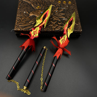 Valorant Long Xiang San Jie Spear Replica Chinese Dragon Spear Cosplay Prop