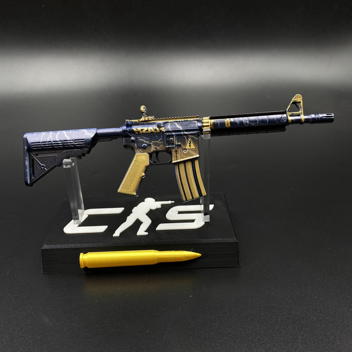 M4A4 Sheet Lightning Gun CS2 Game Replica For Collectible