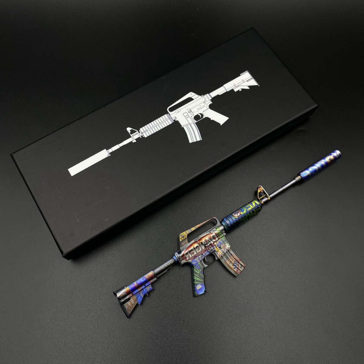 CS Imminent Danger M4A1-S Metal Replica Game Prop Collectible