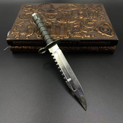 CS M9 Bayonet Prop Alloy Game Knife Replica