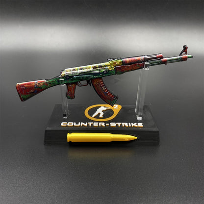 Hot Game CS2 AK47 The Outsiders Metal Replica Game Prop Collectible