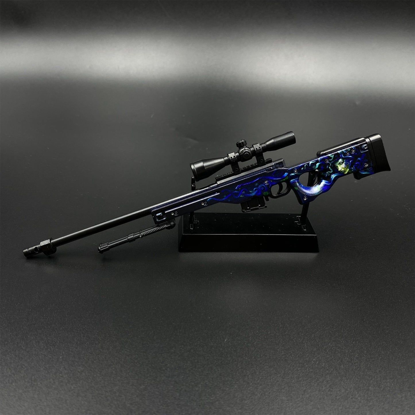Hot Game CS2 Medusa AWP Metal Replica Game Prop Collectible