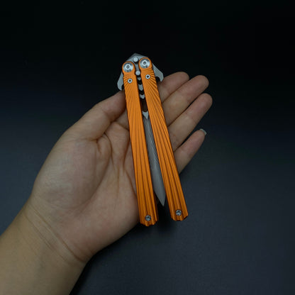 Reviver Butterfly Knife Trainer, Unsharpened Balisong Practice Tool, Flipping Trainer