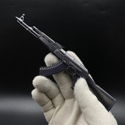 CS2 Game Peripheral - Tiny Gun AK47 Slate Metal Replica Game Prop Collectible