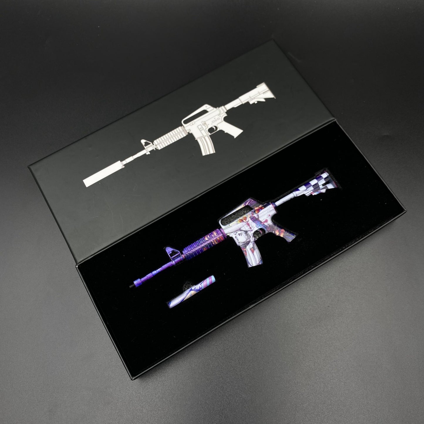 CS2 Vaporwave M4A1-S Metal Replica Game Prop Collectible