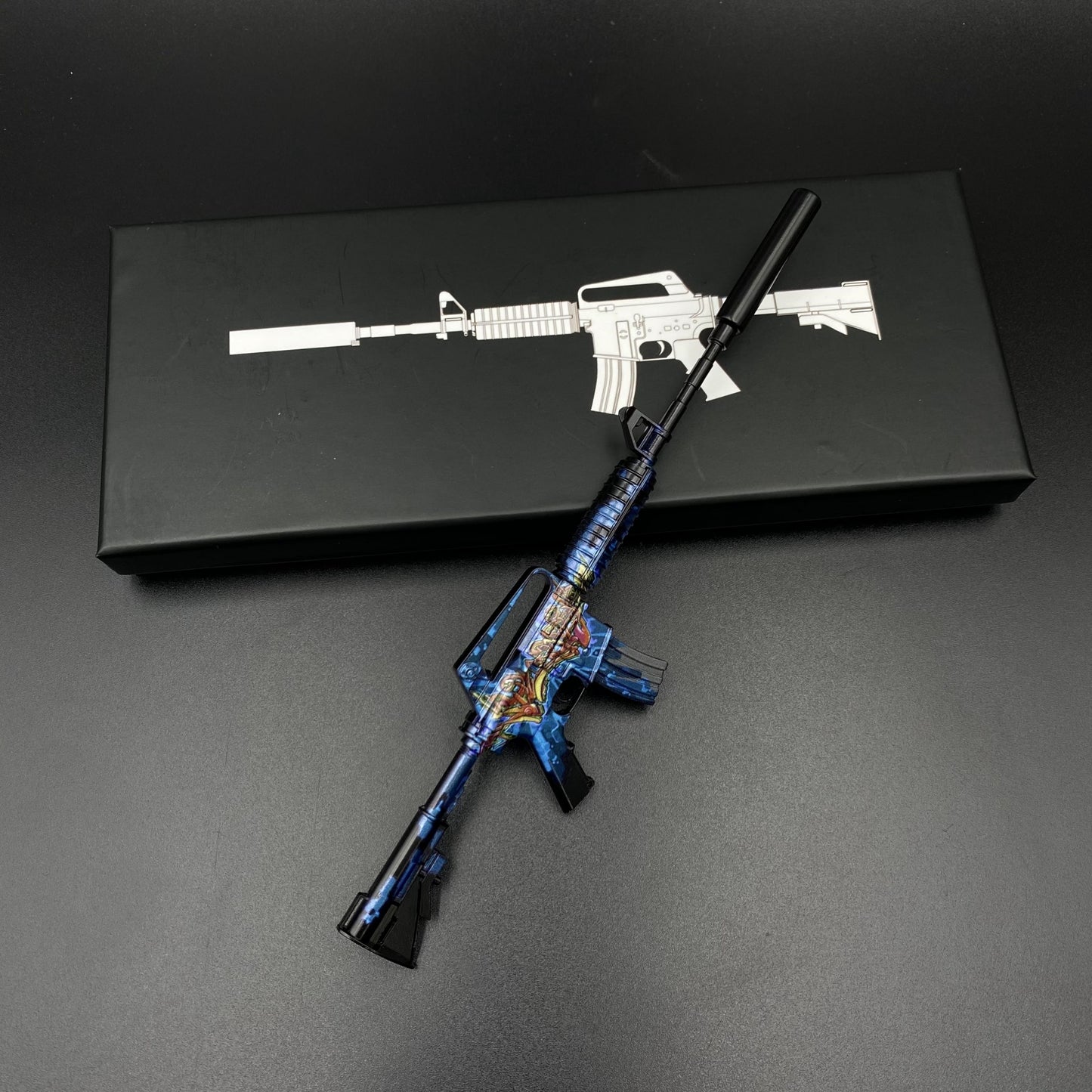 CS Master Piece M4A1-S Metal Replica Game Prop Collectible