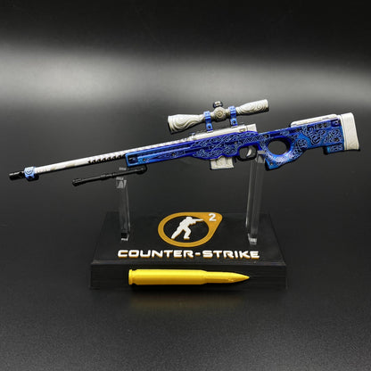 CS2 Game Peripheral - Tiny Gun Gungnir AWP Metal Replica Game Prop Collectible