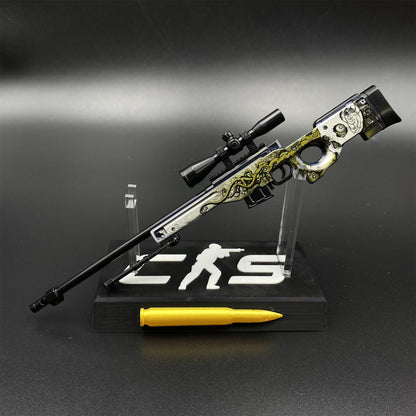 Hot Game CS2 Worm God AWP Metal Replica Game Prop Collectible