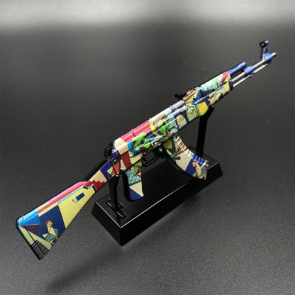 Hot Game CS2 AK47 Leet Museo Metal Replica Game Prop Collectible