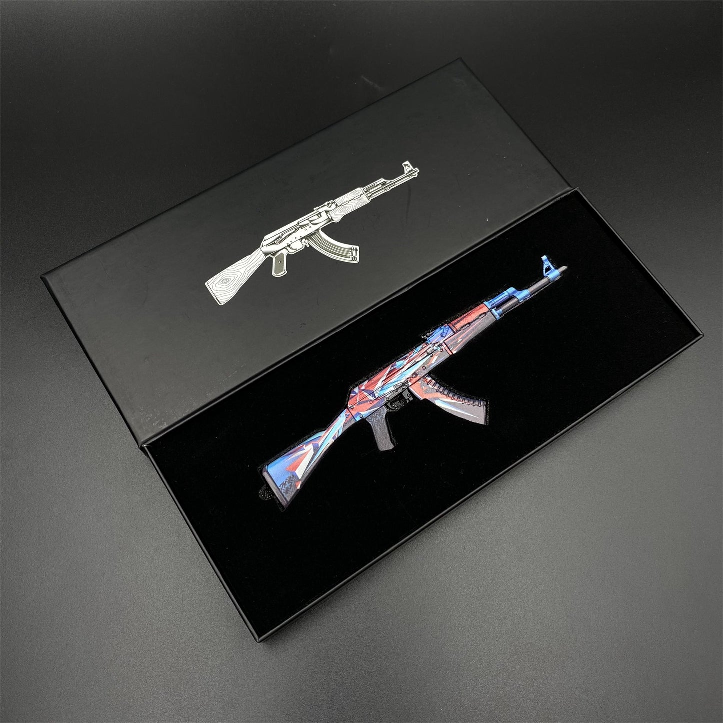 Hot Game CS2 AK47 Point Disarray Metal Replica Game Prop Collectible