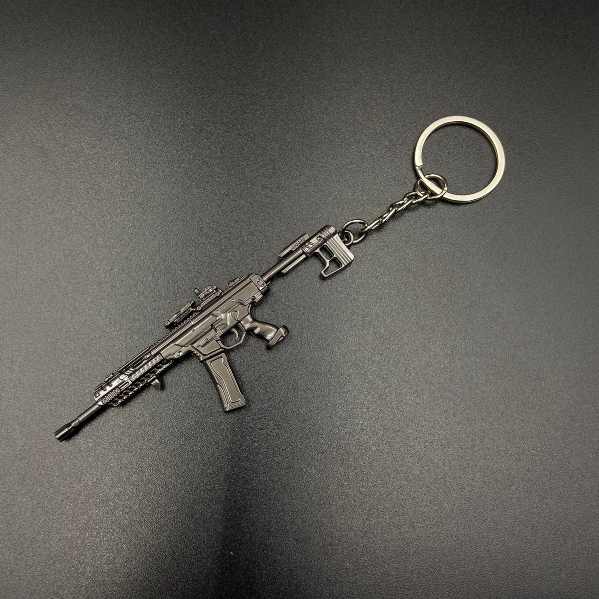 Delta Force K437 Mini Tactical Assault Rifle Alloy Keychain