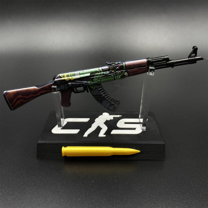 Hot Game CS2 Fire Serpent AK47 Metal Replica Game Prop Collectible