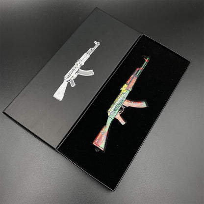 Hot Game CS2 AK47 The Outsiders Metal Replica Game Prop Collectible