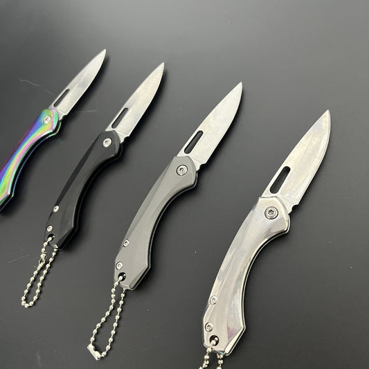 Tiny Steel EDC Folding Knife 4 Pcs USA Stock