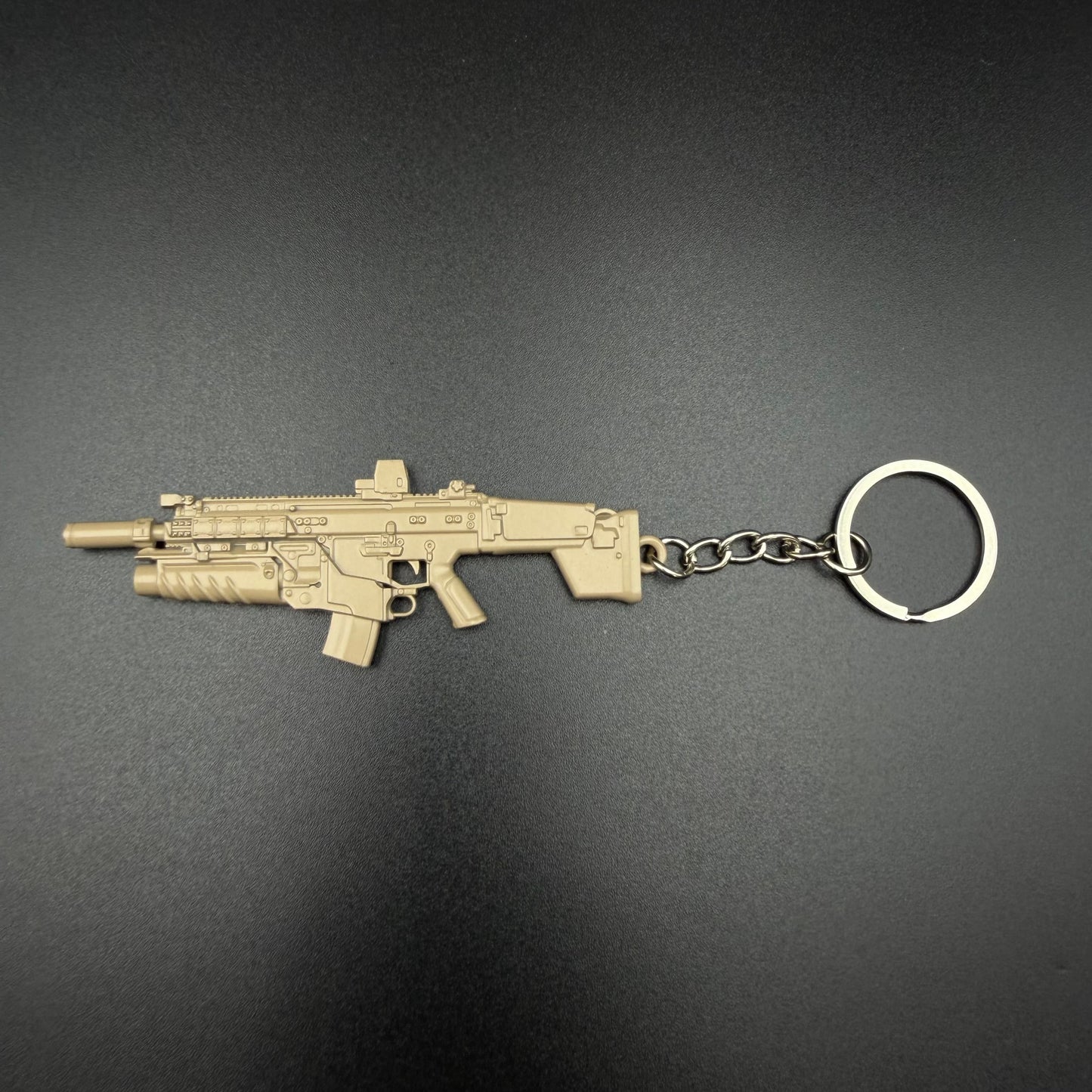 Mini Metal Gun Props Keychain - Gaming Weapon Backpack Pendant