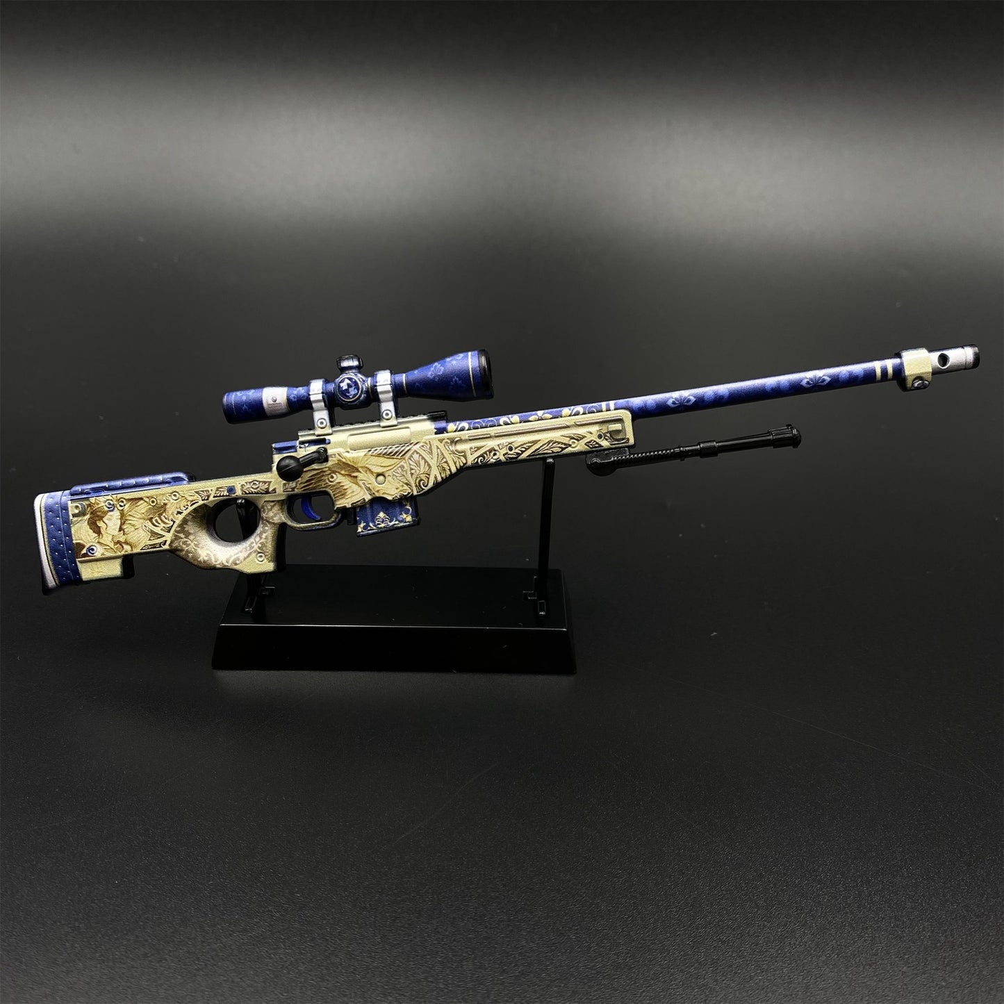 Hot Game CS2 Queen's Gambit AWP Metal Replica Game Prop Collectible