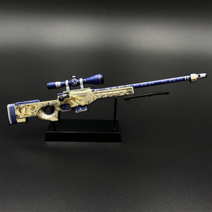 Hot Game CS2 Queen's Gambit AWP Metal Replica Game Prop Collectible