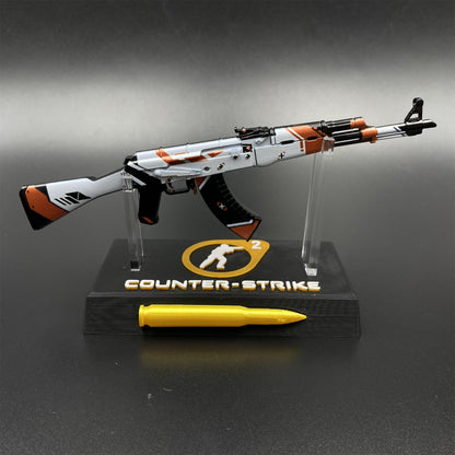 CS2 Game Peripheral - Asiimov AK-47 Gun Replica Game Prop Collectible