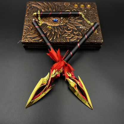 Valorant Long Xiang San Jie Spear Replica Chinese Dragon Spear Cosplay Prop
