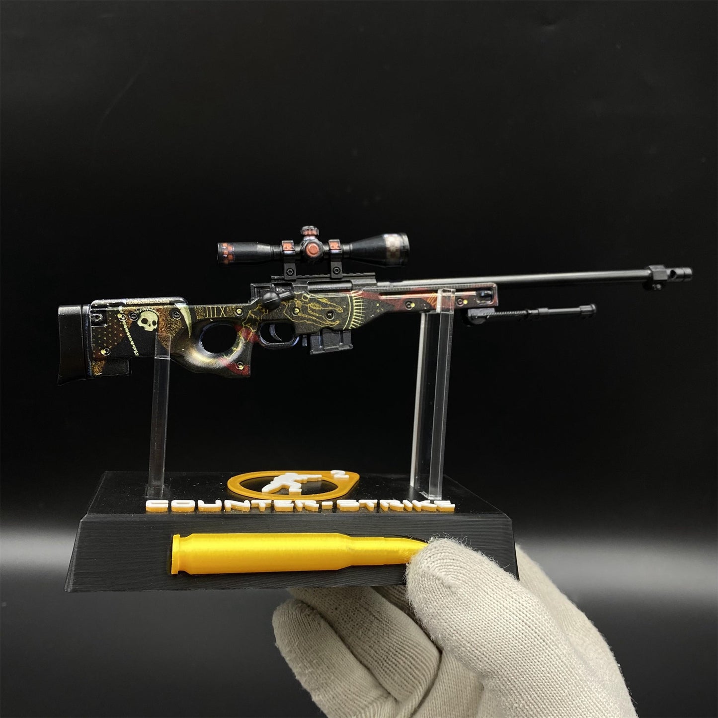 Hot Game CS2 Mortis AWP Metal Replica Game Prop Collectible