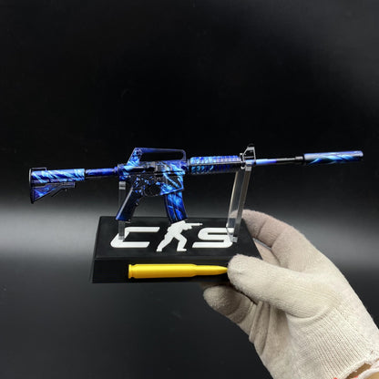 CS2 Nightmare M4A1-S Metal Replica Game Prop Collectible