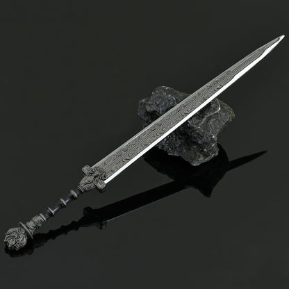 Cang Yuantu Yan Jin Moye Sword Alloy Replica Anime Weapon Prop Collectible Display Prop