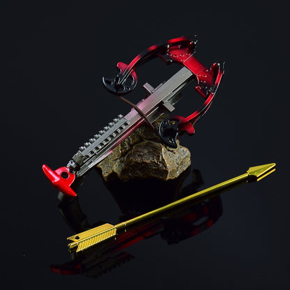 Delta Force Game Inspired Saeed Crossbow Metal Replica Collectible Display Toy for Game Fans