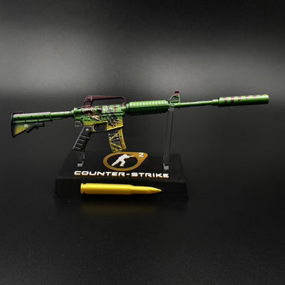 CS2 Game Peripheral - Emphorosaur-S M4A1-S Metal Replica Game Prop Collectible