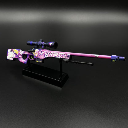 CS2 Game Peripheral - Tiny Gun Crakow! AWP Metal Replica Game Prop Collectible