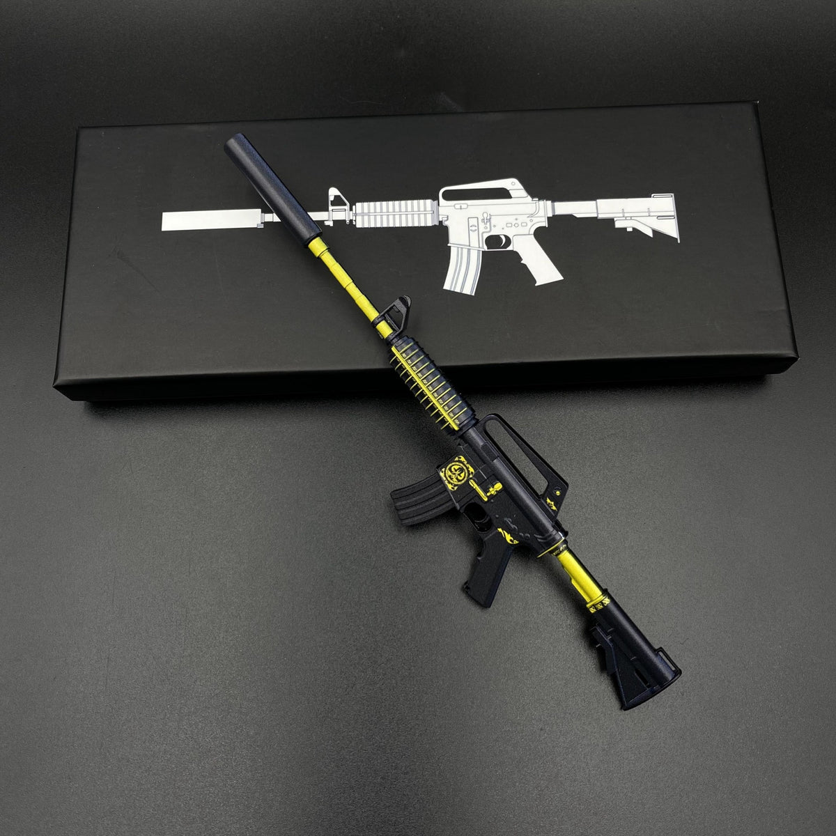 CS Knight M4A1-S Metal Replica Game Prop Collectible